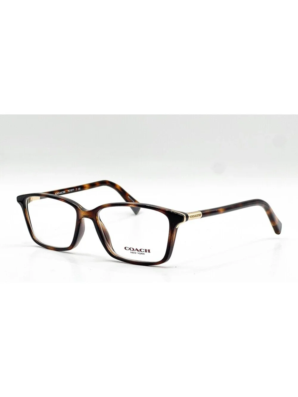 Coach HC 6077 5120 Dark Tortoise Square Authentic Eyeglass Frames 53-15
